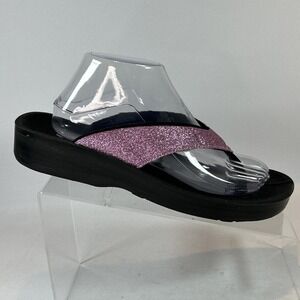 AEROTHOTIC Crystal Mist Comfort Flip Flops Women's Sz 41EU 10.5US Arch Support